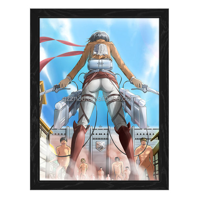 Custom 3d Flip Lenticular Anime Poster Printing Poster 3D Picture