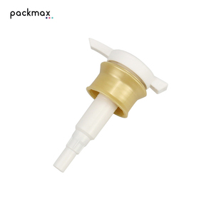 Tail-shaped head, built-in threaded switch, 32-tooth PP lotion <b>pump</b> head for conditioner, <b>shampoo</b> & shower gel - Product Image 2