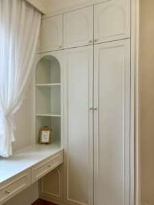 Armario de almacenamiento moderno de fábrica, armario individual, muebles de dormitorio, armario de alto brillo personalizado - Product Image 4