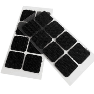 Cintas autoadhesivas transparentes Logotipo impreso de puntos de gancho y bucle de nailon para uso en prendas de vestir - Product Image 4