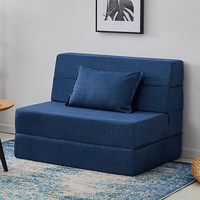 Chaise, canapé et lit pliables en tissu éponge convertible, matelas de couchage pour appartement et salon