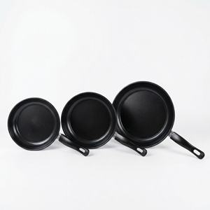 Poêle à frire antiadhésive en pierre de Maifan, en fonte, avec poignée ergonomique, idéale pour les œufs, les crêpes, les steaks et la cuisson quotidienne à la maison - Product Image 1