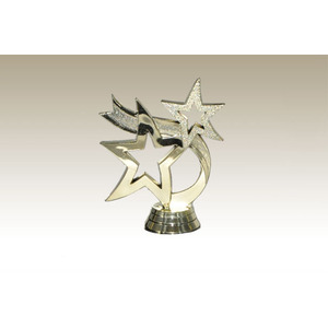 Figura sportiva Dancing Star 7,5 cm (oro) - Product Image 1