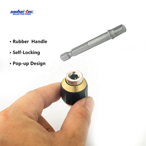 60mm Hex Shank nhanh chóng kết nối <span class=keywords><strong>1</strong></span>/<span class=keywords><strong>4</strong></span> "Hex shalnk tự khóa liên kết khoan bit chủ Adapter công cụ điện - Product Image 6