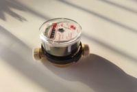 Alta calidad OEM DN15 DN20 Medidor de agua caliente de tipo seco de chorro único Medidor de agua inteligente
