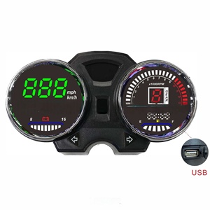 Motorcycle <b>Digital</b> Dashboard,<b>digital</b> Display Modification Gauge - Mechanical Type, Suitable for GN125F Instrument Modification - Product Image 1