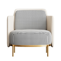 FanRui mille oiseaux bûche canapé simple salon lumière nordique luxe maison chaise paresseuse design décontracté moderne chaise unique