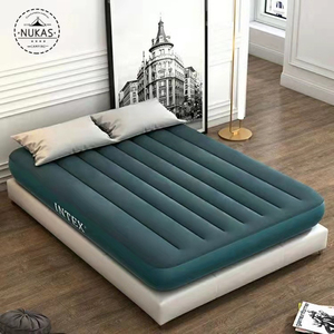 C02 Avenli Jilong INTEX 64733 colchón inflable verde de ensueño con doble colchón flocado para cama de aire para acampar en interiores y exteriores - Product Image 2