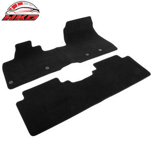 พรมปูพื้นสำหรับนิสสัน อริยะ 23-25 ป้องกันการลื่นไถล ด้านหน้า-ด้านหลัง ผ้ากำมะหยี่ 2 ชิ้น สีดำ - Product Image 4