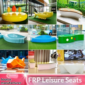 Seat Shopping Mall Leisure Chair Pebble Stool Commercial Beautiful Display Letter Chair Outdoor Square Resting Chair Guangdong - Product Image 6
