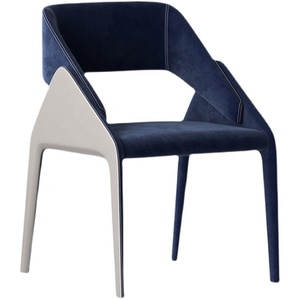 Ý thiết kế hiện đại da ghế ăn ánh sáng sang trọng giải trí phong cách đơn giản cho nhà hàng văn phòng sử dụng thoải mái - Product Image 5