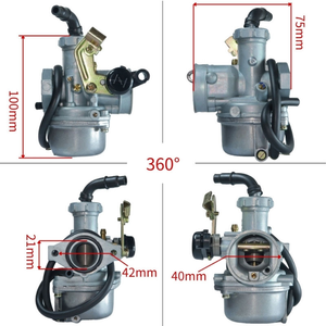 Carburador para Motocicleta, Marca JingKe, 70 90 100 110 125cc, PZ22WLA PZ22WD SSR ORION, para Motocicleta Todoterreno, Cuatrimoto Kazuma, Go Karts, Ciclomotor - Product Image 3