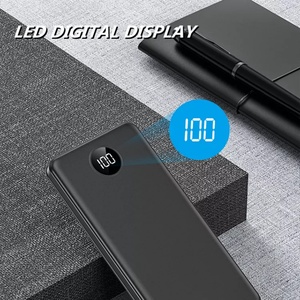 แบตเตอรี่สำรองแบบพกพา หน้าจอดิจิตอล ช่องเสียบ USB คู่ 5V3A PD 22.5W ชาร์จเร็ว ความจุ 10000mAh สำหรับโทรศัพท์ - Product Image 6