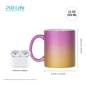 <span class=keywords><strong>Taza</strong></span> de Cerámica <span class=keywords><strong>Personalizada</strong></span> de 330 ml, Diseño Minimalista con Brillo Gradual para el Regreso a Clases, para Café, Té, Leche, Sublimación - Product Image 2