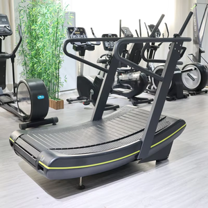 XOYOOU Nicht motorisiertes, nicht angetriebenes, gebogenes Laufband mit schnellem Laufband für Sprint für Sportgeräte - Product Image 4