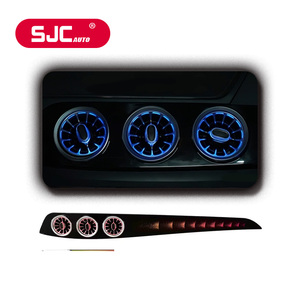 Kit d'éclairage d'ambiance pour voiture SJC 64 couleurs, RHD/LHD, pour <span class=keywords><strong>Mercedes</strong></span> Benz Classe C <span class=keywords><strong>W204</strong></span> 2010-2014, éclairage de sortie d'air automatique pour amélioration de l'intérieur - Product Image 1