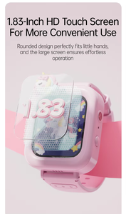 Reloj <span class=keywords><strong>de</strong></span> Juguete para Niños con Cámara <span class=keywords><strong>de</strong></span> Alta Definición <span class=keywords><strong>de</strong></span> 48 Millones <span class=keywords><strong>de</strong></span> Píxeles, Pantalla <span class=keywords><strong>de</strong></span> 1.83 Pulgadas, Resistente al Agua, Adorable Diseño <span class=keywords><strong>de</strong></span> Dibujos Animados, 8 Tipos <span class=keywords><strong>de</strong></span> Filtros, K90, el Mejor Regalo - Product Image 5