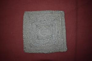 Mantel de Mesa de Algodón Trenzado Hecho a Mano de la Mejor Calidad, 38x38 cm, para Uso en el Hogar, Hoteles, Restaurantes y Catering, Disponible para la Venta - Product Image 3