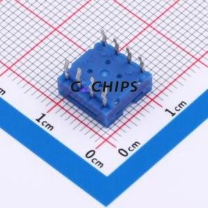 RS8170H Rotary Switch Through hole Component (THT)-8P,9.9x9.9mm Switch - Product Image 2