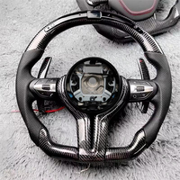 Volant de luxe/sport en cuir et fibre de carbone M Sport à 3 branches de 40 mm pour F10-F36 E70-E90 M3/M5 E/F - Vente en gros usine