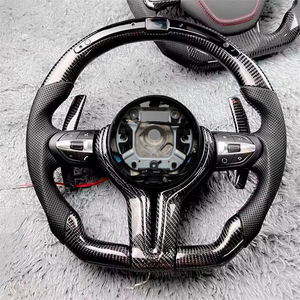 <span class=keywords><strong>Volante</strong></span> Deportivo de Lujo con 3 Radios de 40 mm, de Fibra de Carbono y Cuero, Estilo M Sport, para F10-F36 E70-E90 M3/M5 E/F, Venta al Por Mayor de Fábrica - Product Image 1