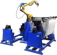 Machine de soudage industrielle CNC 6 axes TIG/MIG, soudeur en aluminium