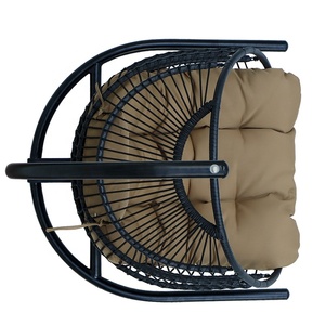 <span class=keywords><strong>Hamaca</strong></span> <span class=keywords><strong>plegable</strong></span> de ratán para interior y exterior, silla colgante de huevo, cesta, envío rápido - Product Image 5
