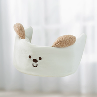 Coussin de protection pour poussette pour animaux de compagnie, universel quatre saisons, oreiller en U pour animaux, coussin de barrière latérale double usage, non pliable pour les sorties