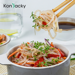 Noodles Shirataki Istantanei a Basso Contenuto Calorico per Perdita di Peso, Confezione Grande a Basso Contenuto di Grassi da Polvere di Konjac, Pronti da Mangiare - Product Image 1