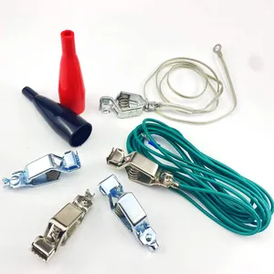 America Hot Selling YUHUA Zinc Plated Steel Useful Safety Alligator Clip