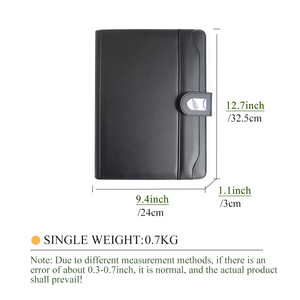 Danh mục đầu tư thư mục tùy chỉnh đơn giản màu Vegan da <span class=keywords><strong>padfolio</strong></span> A4 tập tin mở rộng thư mục tập tin A4 da danh mục đầu tư - Product Image 2