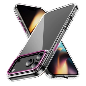 Funda Transparente Antihuellas para Teléfono Móvil 17 Pro Premium, Resistente a Golpes y Arañazos, Híbrida de TPU/PC - Product Image 1