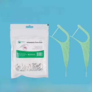 ऑर्थोडोन्टिक डेंटल फ्लॉस ब्रेनर के लिए बांस चारकोल सामग्री का चयन करता है गहरी सफाई ब्रेसिज के लिए हार्ड टेल डिजाइन का उपयोग करता है - Product Image 4