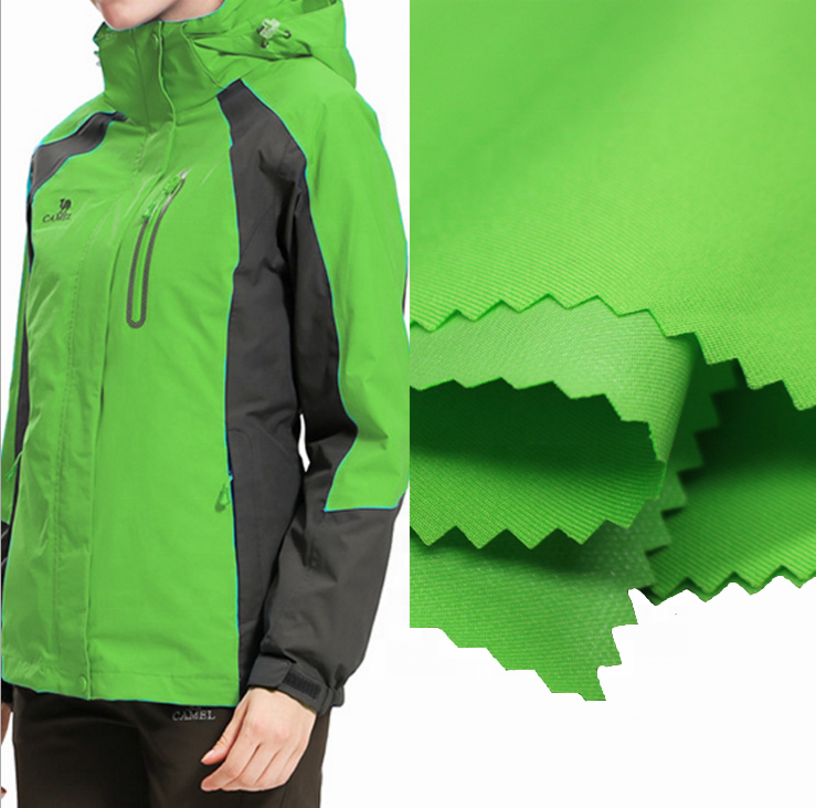 twill breathable 8000mm waterproof 3000mm MVP laminated TPU membrane 100% polyester stretch fabric for softshell