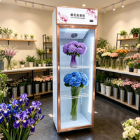 Réfrigérateur OEM 1 Porte pour Fleuriste – Équipement de Réfrigération pour la Conservation des Fleurs Fraîches