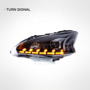 ไฟหน้าเหมาะสำหรับ Nissan 2013-2015ชุดประกอบไฟหน้า Teana ดัดแปลงไฟวิ่งกลางวันไฟหน้าซีนอนแบบสองเลนส์ - Product Image 3