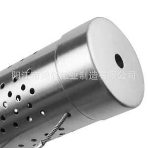 HONGXUAN Stainless Steel <b>BBQ</b> Smoke Tube Reusable With Bowl For Outdoor Grilling - Product Image 4