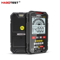 Habotest Multimeter Digital Layar Besar Ultra-Tipis HT125A/B Otomatis Penuh Auto-Ranging Presisi Tinggi untuk Penggunaan Profesional