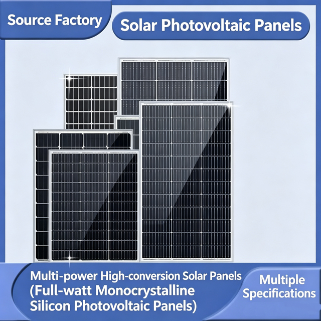 Monocrystalline Bifacial Solar Panel CE TUV Certified for Home Solar Panel High Efficiency Portable for Camping RV Mono PERC