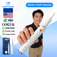 CURVY MOON Appareil Portable Étanche de Blanchiment Dentaire, Détartreur Électrique Sans Fil Rechargeable pour Usage Domestique