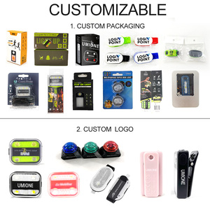 Lampe de sécurité LED magnétique à clip en silicone LINLI avec 3 modes d'éclairage pour la randonnée, la promenade avec un chien, la course à pied, le jogging, les médecins, les infirmières - Product Image 5