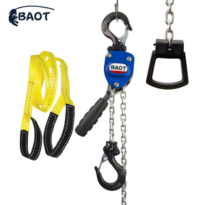 Công Nghiệp Heavy Duty Mini Khối Đòn Bẩy Di Động Ratchet Đòn Bẩy Palăng Với Chuỗi Cho Hội Thảo Xây Dựng & Thiết Bị Bảo Trì - Product Image 5