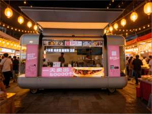 Camión de Comida Mexicana Auténtica con Plancha y Barra de Salsas para Tacos y Quesadillas Callejeros - Product Image 1