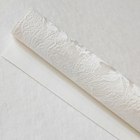 Papiers peints en vinyle 3D gaufrés modernes beiges de haute qualité 320g, imperméables et lavables en PVC pour la décoration murale des hôtels