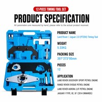 Kit d'outils de calage de distribution pour Porsche Cayenne, Jaguar XFL, Land Rover 2.0T – Outils de réparation d'alignement d'arbre à cames en acier à haute teneur en carbone