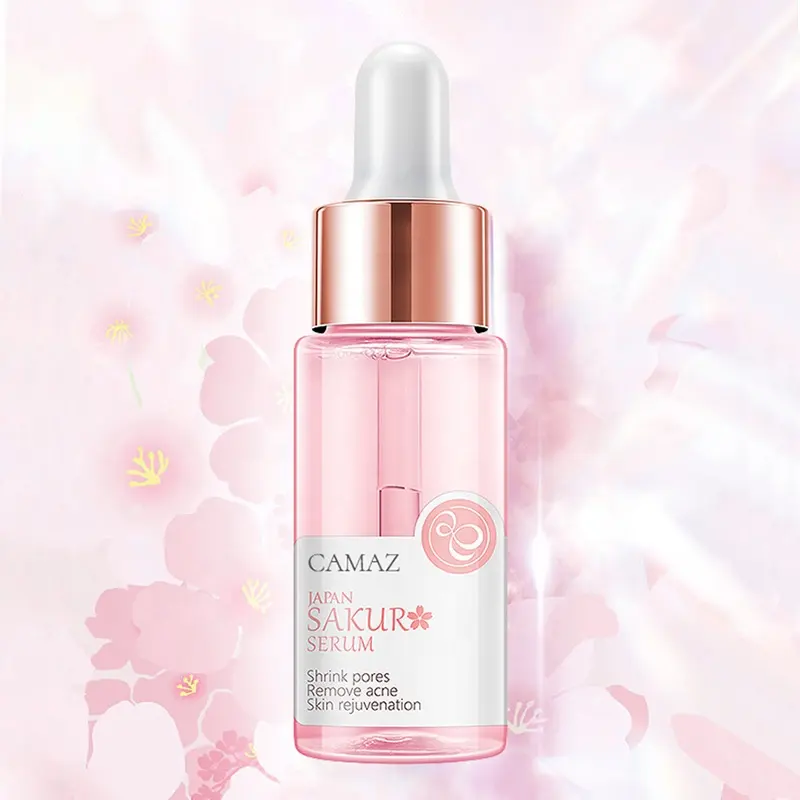 1246 OEM Brand Facial Treatment White Beauty Smooth Skin Care The Cherry Blossom Serum With Customized Logo