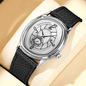 Reloj para mujer, estilo analógico, sencillo y compacto, esfera con forma única, versátil, cuadrado pequeño, reloj moderno para chicas. - Product Image 6