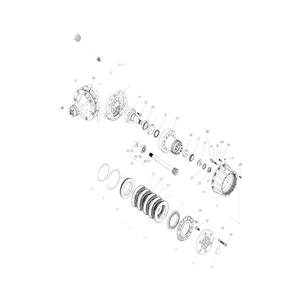 Ensemble d'essieu avant Bobcat D30S D30SE en acier, pièce de rechange neuve pour chariot élévateur diesel - Product Image 2