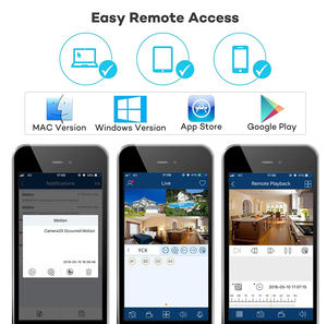 Grado industriale 12MP 4K 32 canali 4 hdds NVR larghezza di banda 384Mbps RAID telecamera IP Fisheye supportata riproduzione sincrona 16ch - Product Image 4