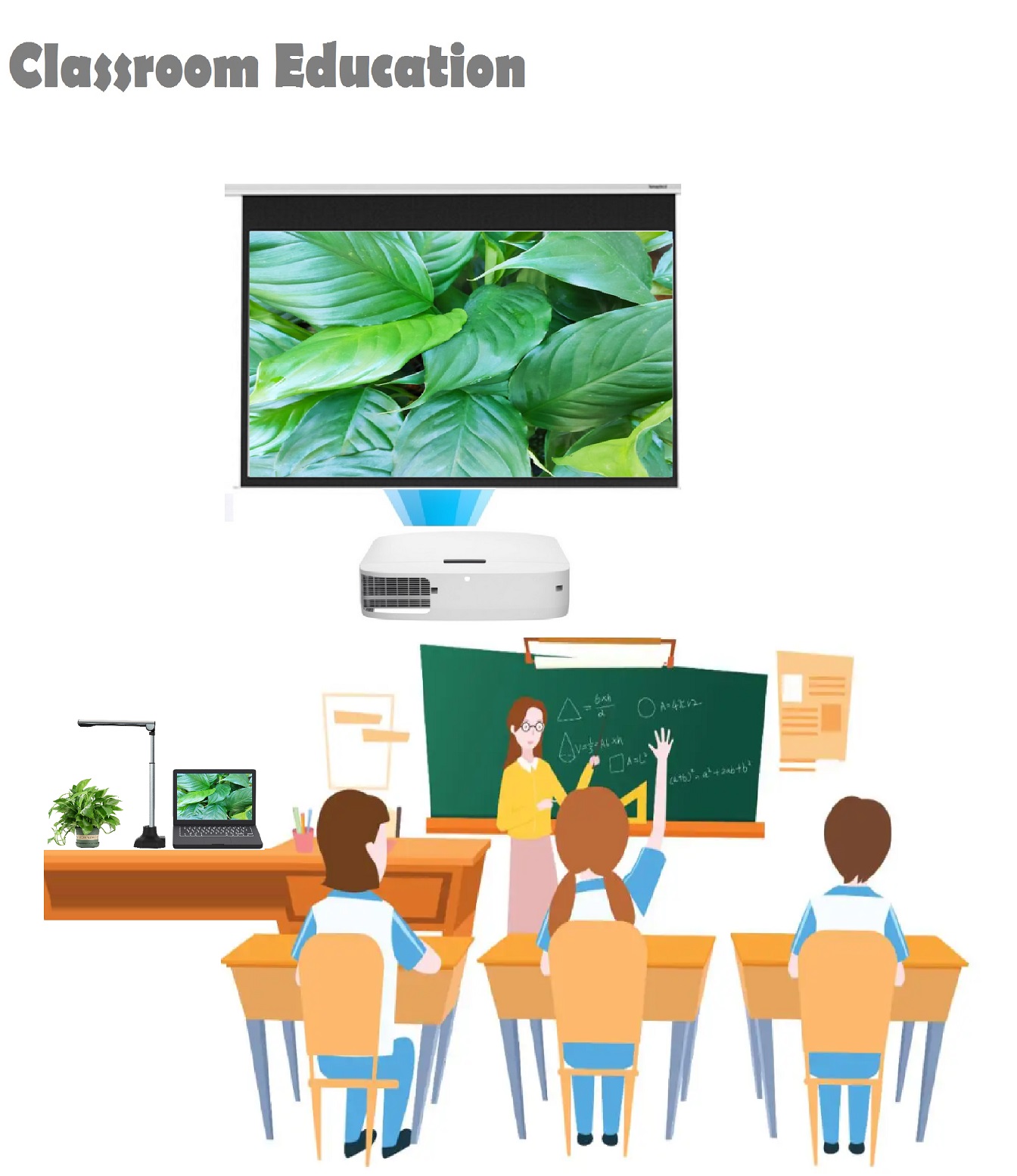 Best selling A3 visual presenter Kinghun KC6A07 portable usb distance